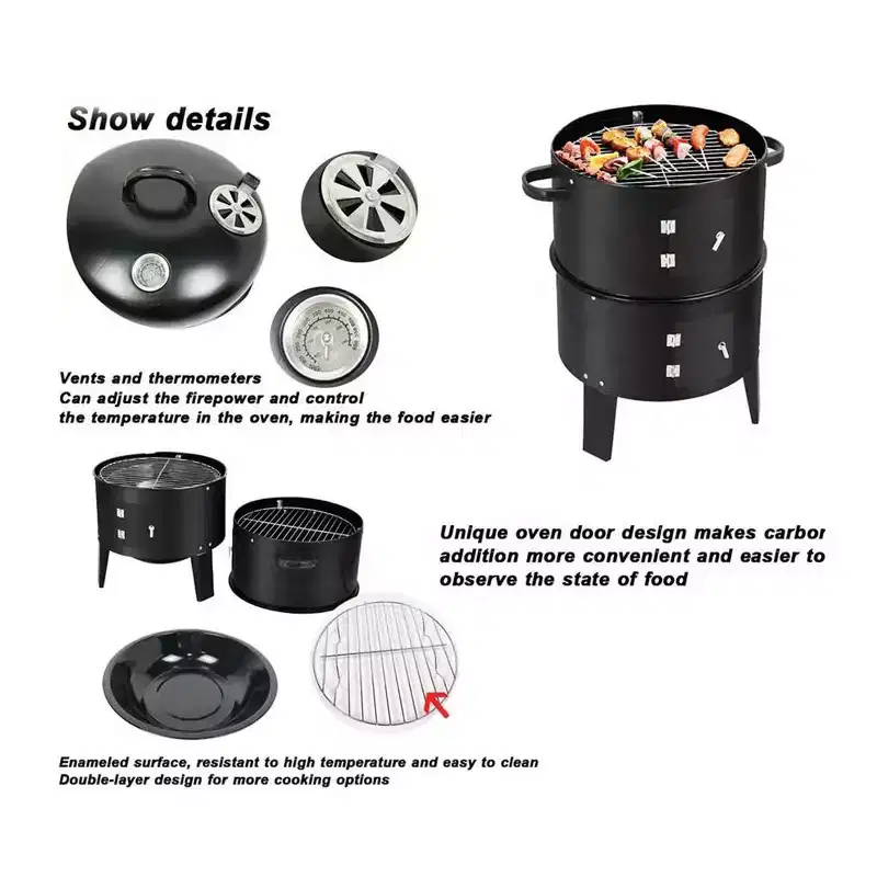 TUYOHW Commerical Griddle on Cart,36 Heavy Duty Griddle with 4 Burner&60000 BTU Power,2 Side Shelves&1 Bottom Shelf,Foldable&Portable Griddle