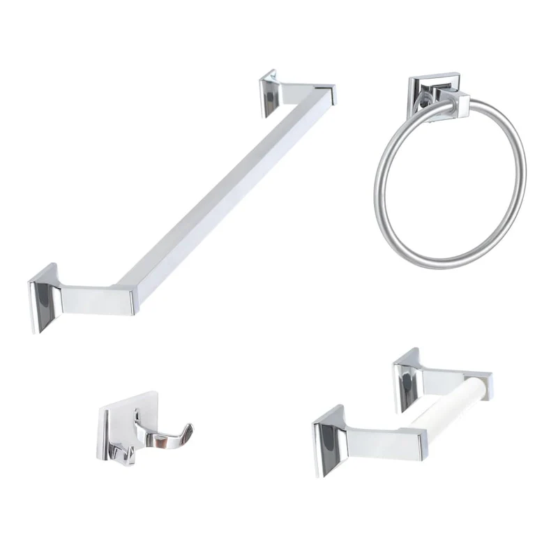 Sure-Loc Basic 4-piece Bathroom Accessory Set