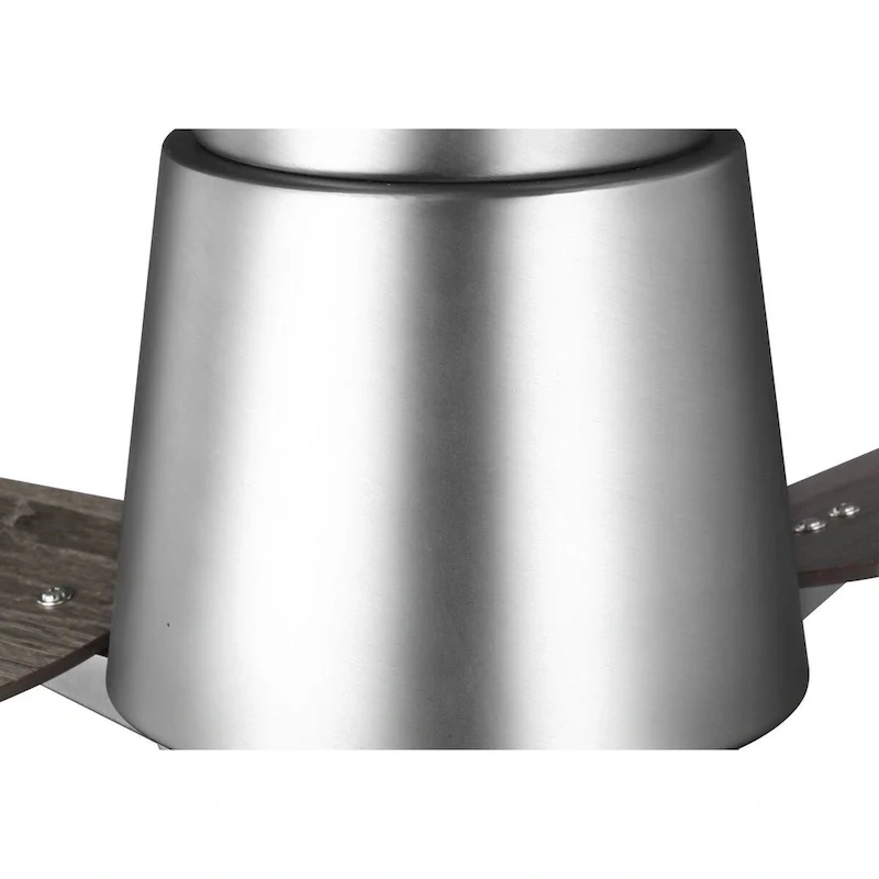 Lindale Collection 52  Four-Blade Antique Nickel Ceiling Fan - 11.18  x 52  x 52