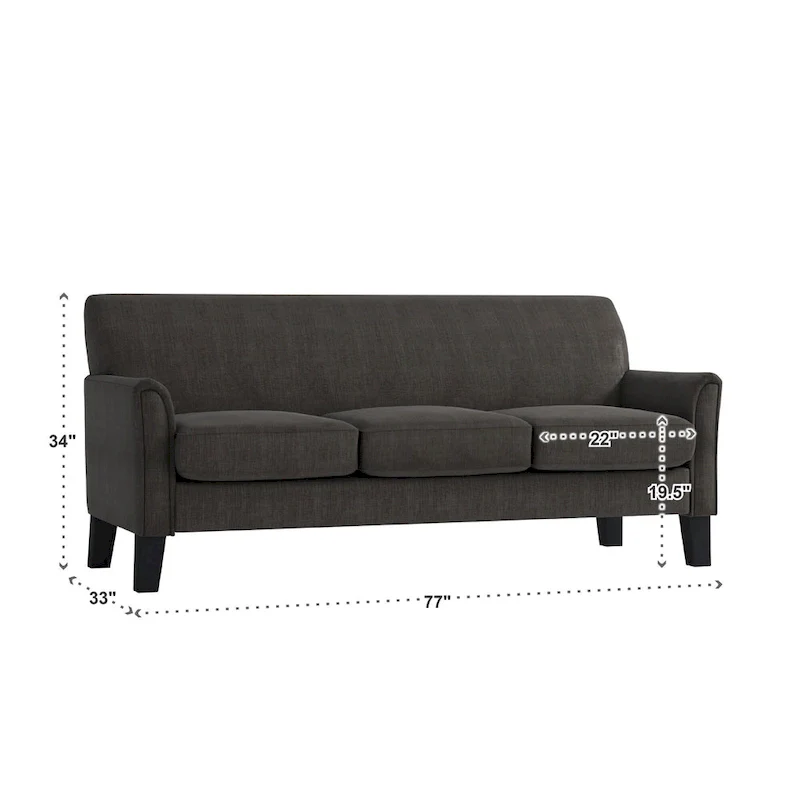 Uptown Modern Sofa by iNSPIRE Q Classic