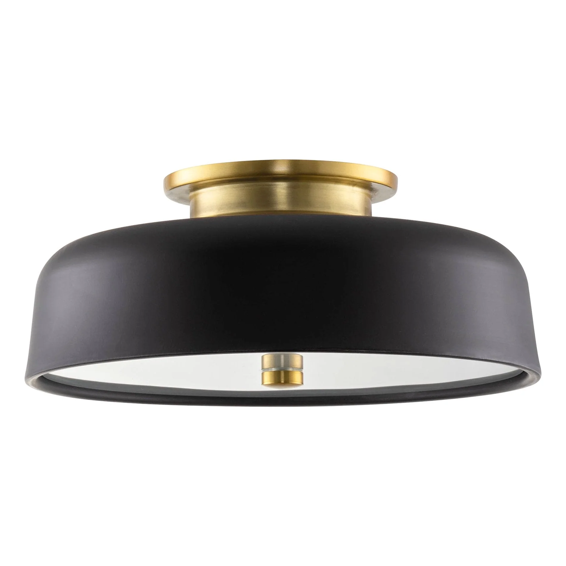 Gianna 12 2-Light Modern Semi Flush Mount Ceiling Light