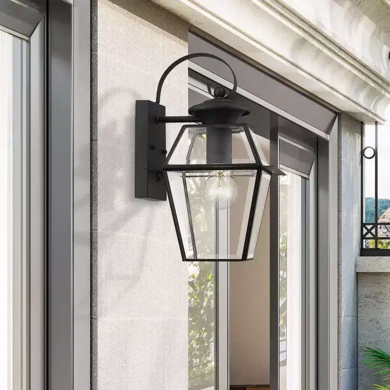 Livex Lighting Westover 1 - Light Wall Light in Black