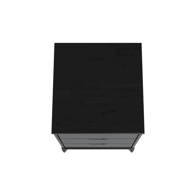 Purcell Wood 3 Drawer Nightstand