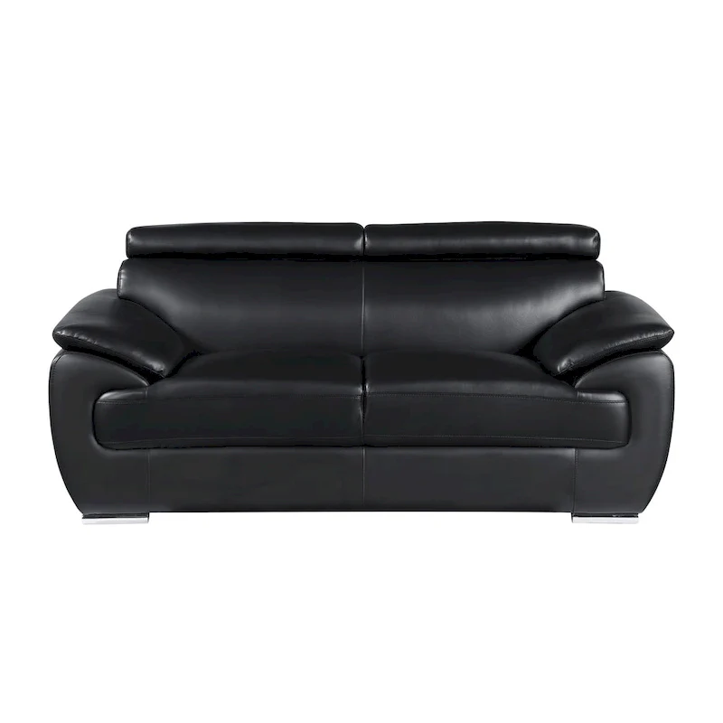 Genuine Leather Loveseat