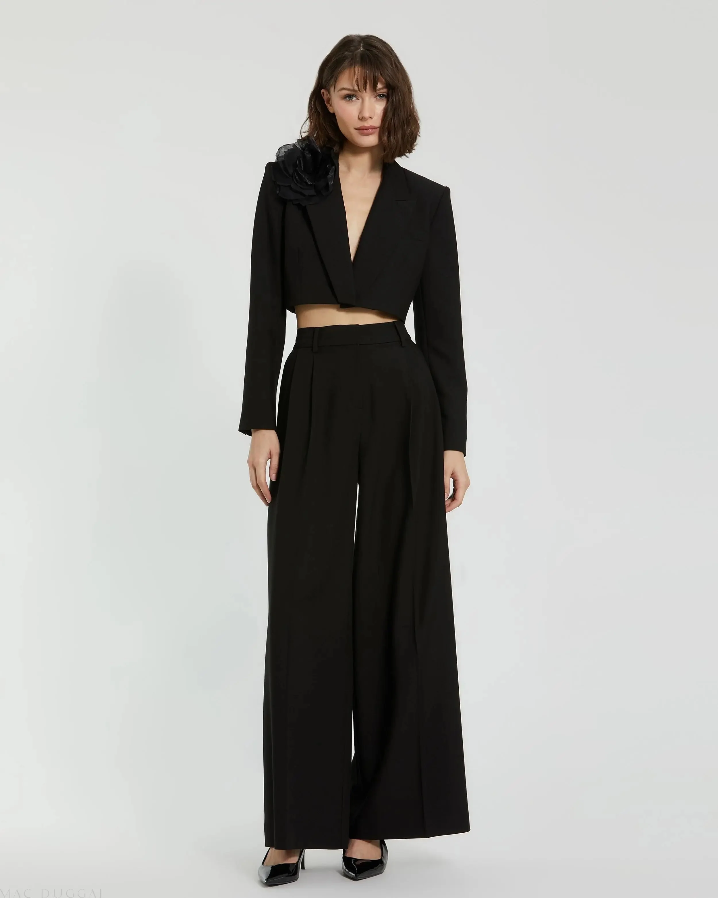 The MACkenzie Wide Leg Trouser - FINAL SALE