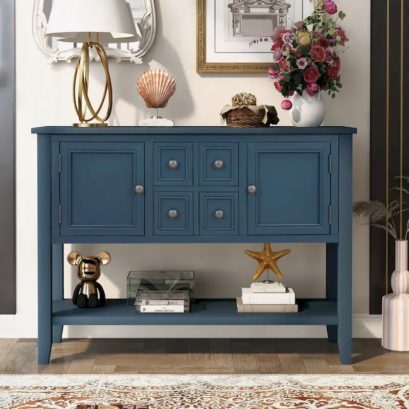 Cambridge Series Buffet with Bottom Shelf