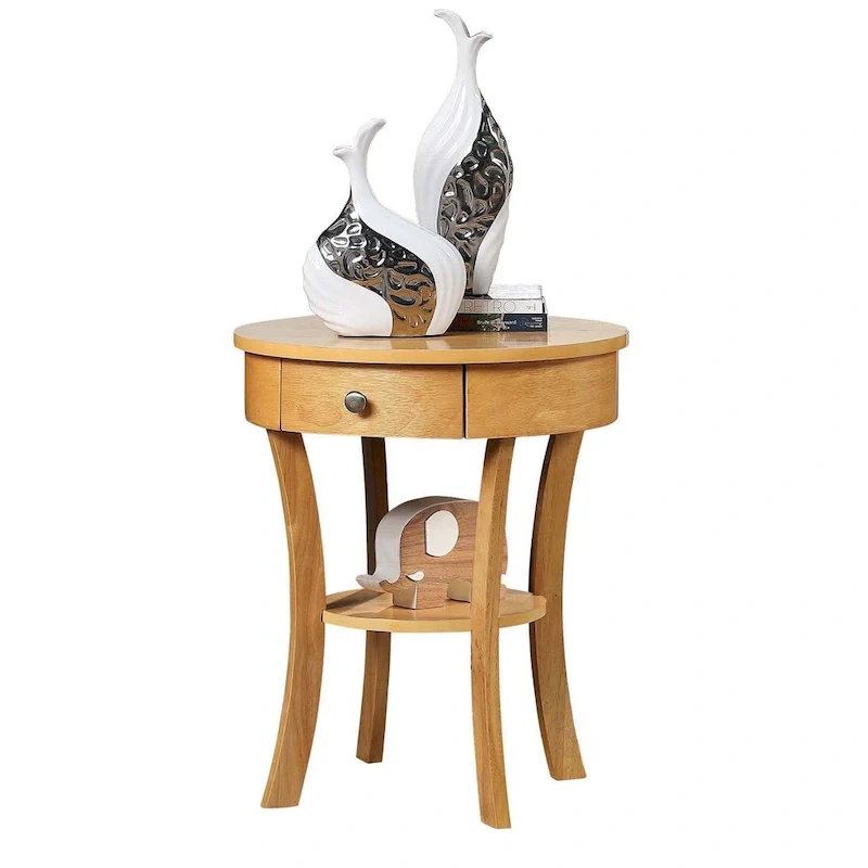 Convenience Concepts Classic Accents Schaffer 1 Drawer End Table with Shelf