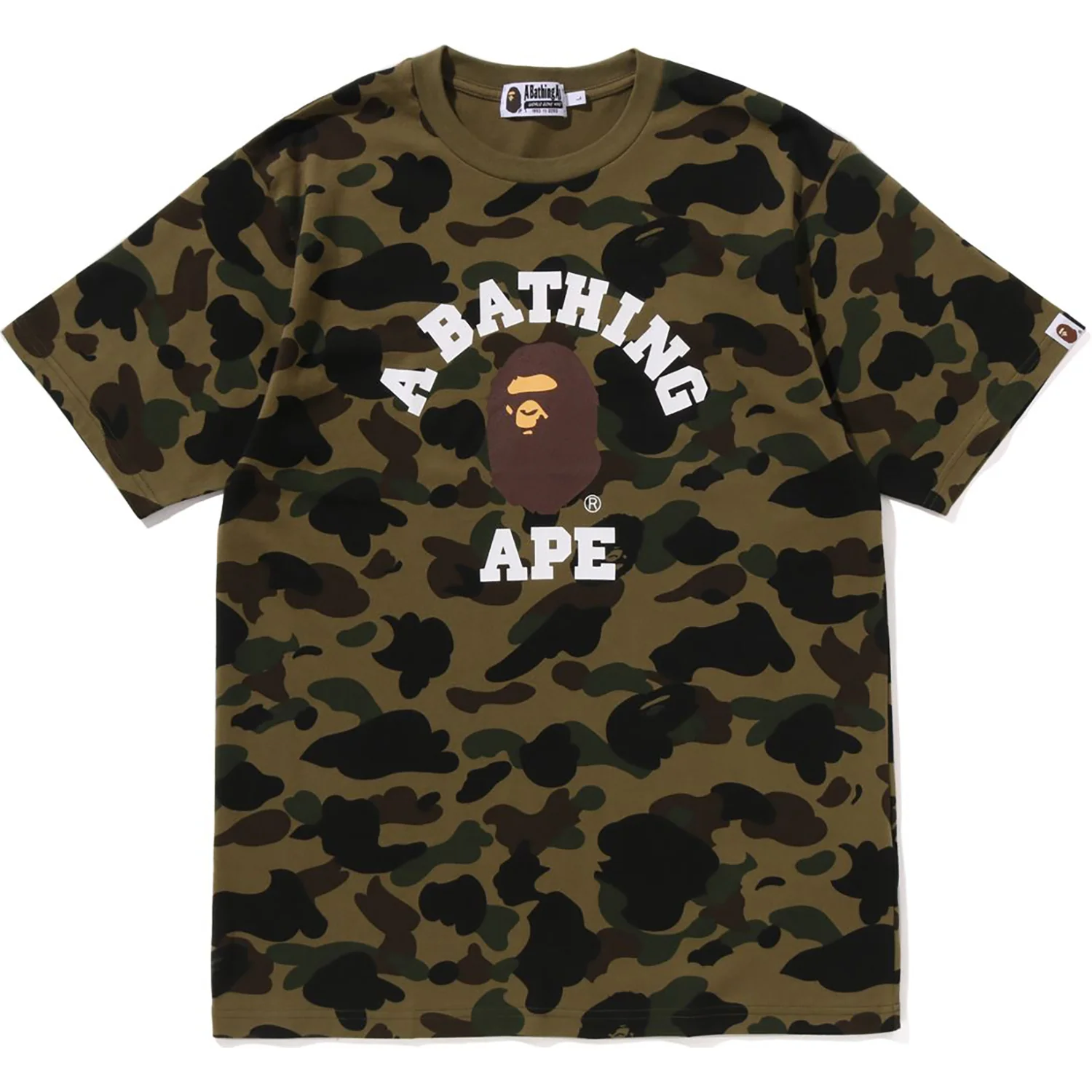 1ST CAMO COLLEGE TEE MENS