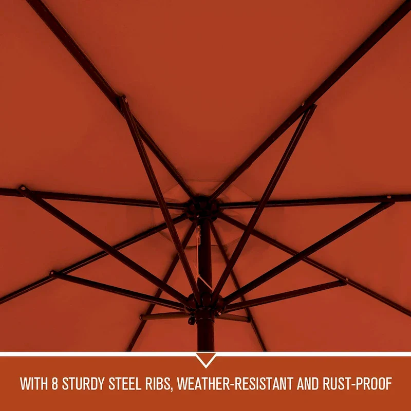 MAISON ARTS 5/6-Piece Patio E-Coating & Stackable Dining Set