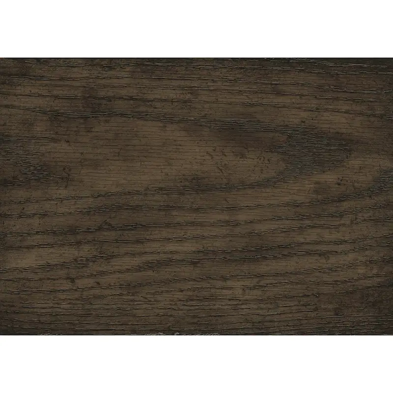 Nightstand of 3 Drawers Brown Oak Finish 1pc