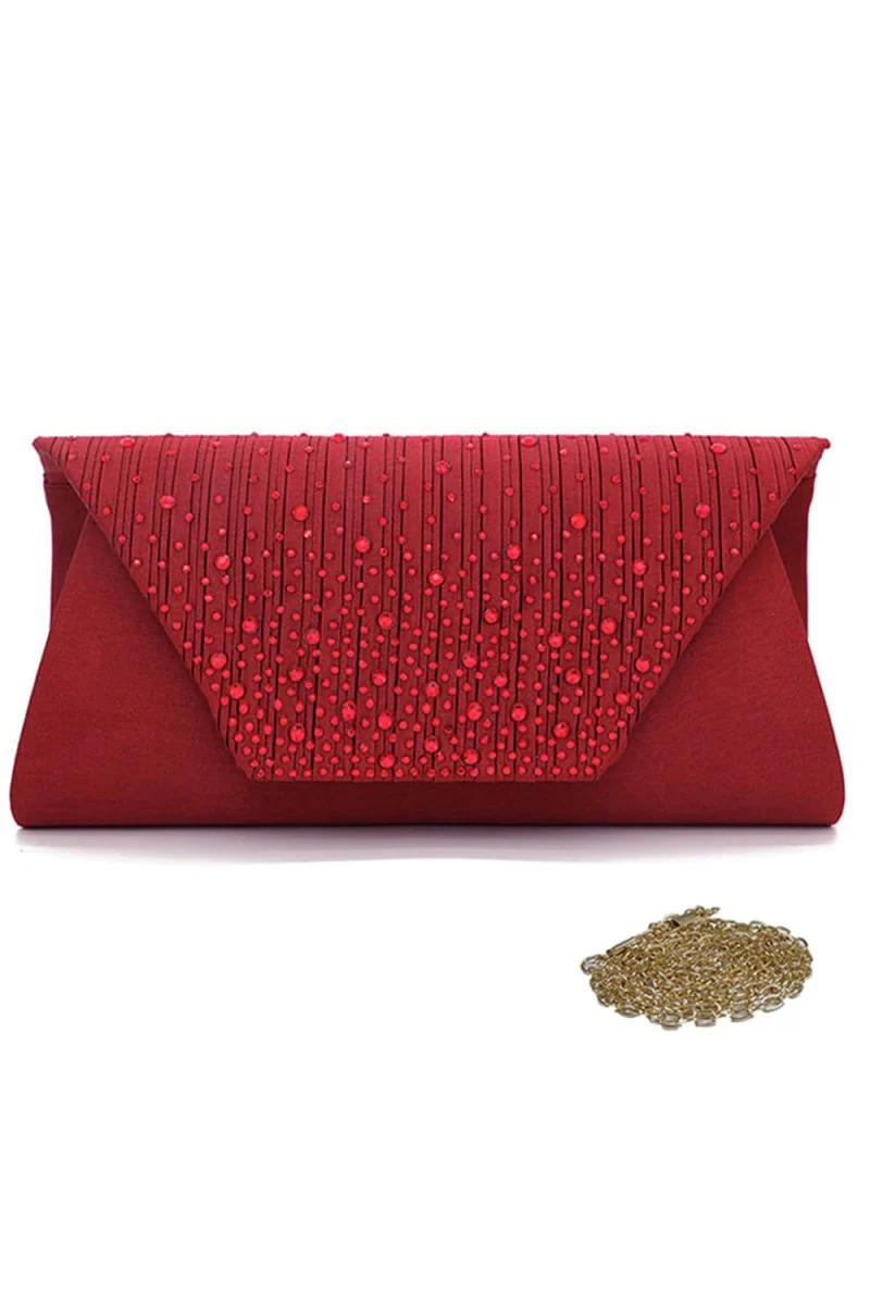 Crystal/ Rhinestone Hinge Clutch Bags