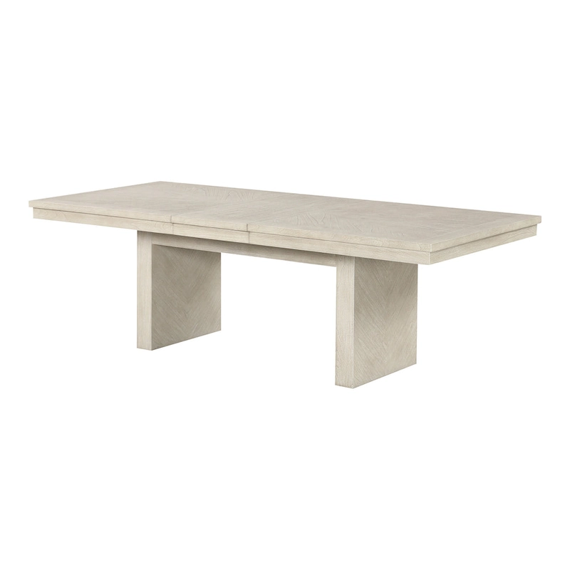 Furniture of America Yetaria Modern Farmhouse 6-Piece Natural Wood Dining Table Set