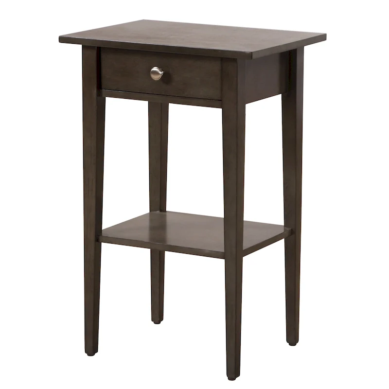 Dalton 1-drawer and Shelf Wooden Nightstand