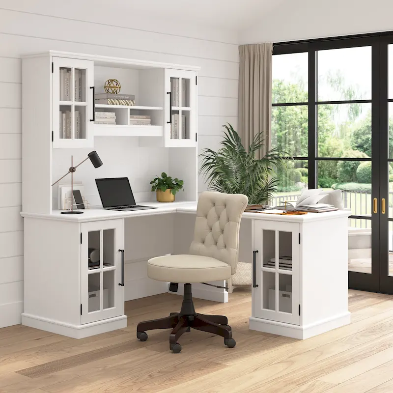Westbrook 42W Desk Return with Storage by Bush Furniture