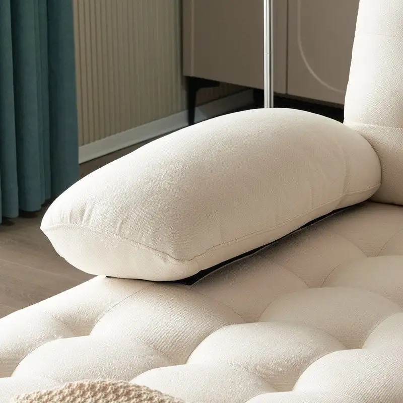 U-shaped Soft-Covered Armrest Backrest Seat Sectional Sofa Beige