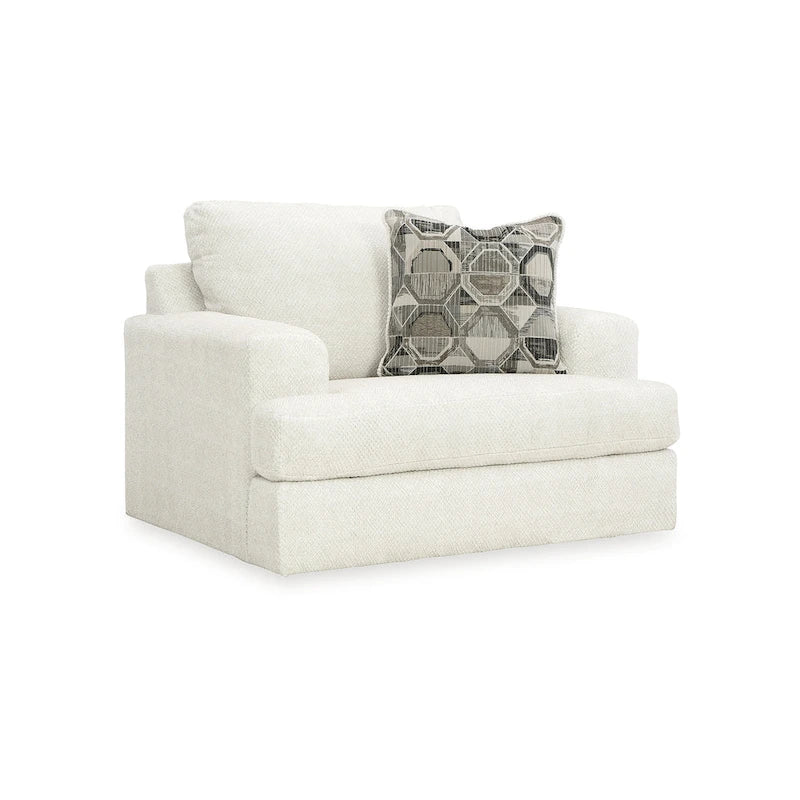 Linen Oversized Accent Chair, 51