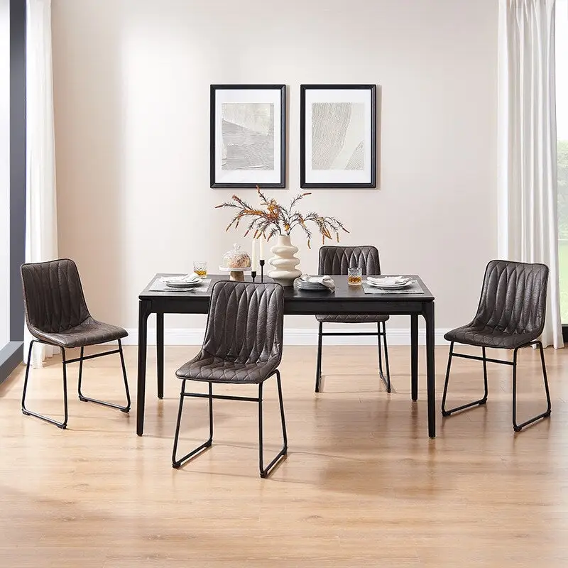 Faux Leather Dining Chair (Set of 2)