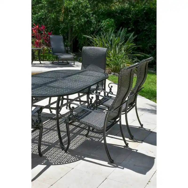 Windermere Oval Patio Dining Table - N/A