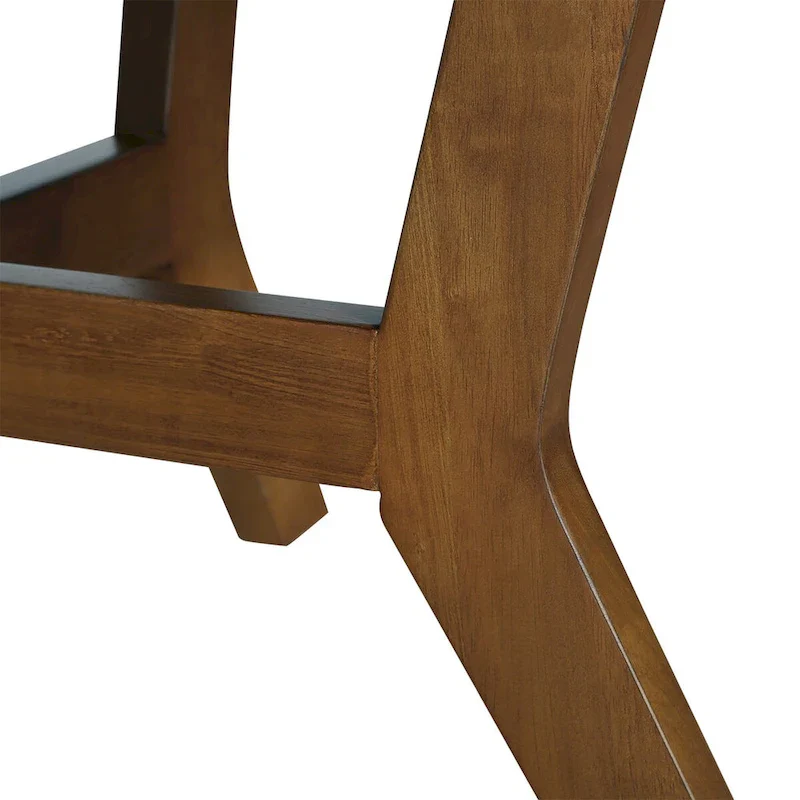 Mid Century Farmhouse Circle Wooden Coffee Tables