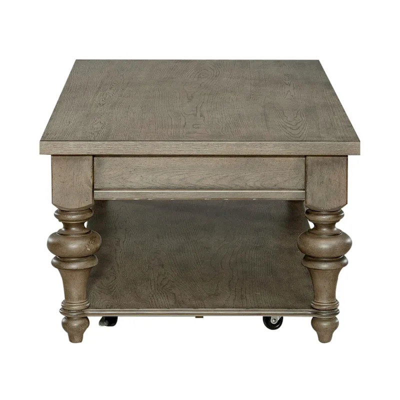 Americana Farmhouse Dusty Taupe 3 Piece Cocktail Table Set
