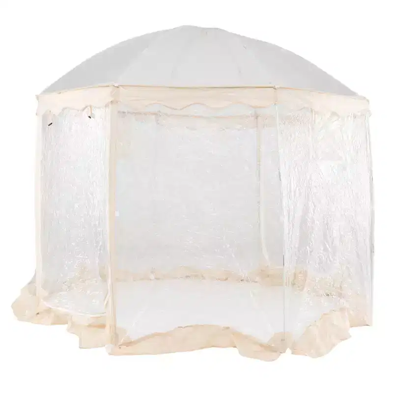 Gymax 10x10ft Pop-Up Bubble Tent for 8-10 People 540 Degree Panoramic Clear PVC For Outdoor