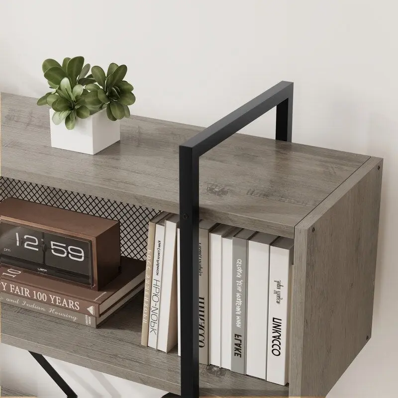 Rectangular open bookshelf - N/A