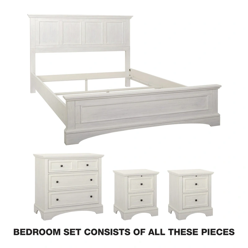 Farmhouse Basics Queen Bedroom Set 4 pc