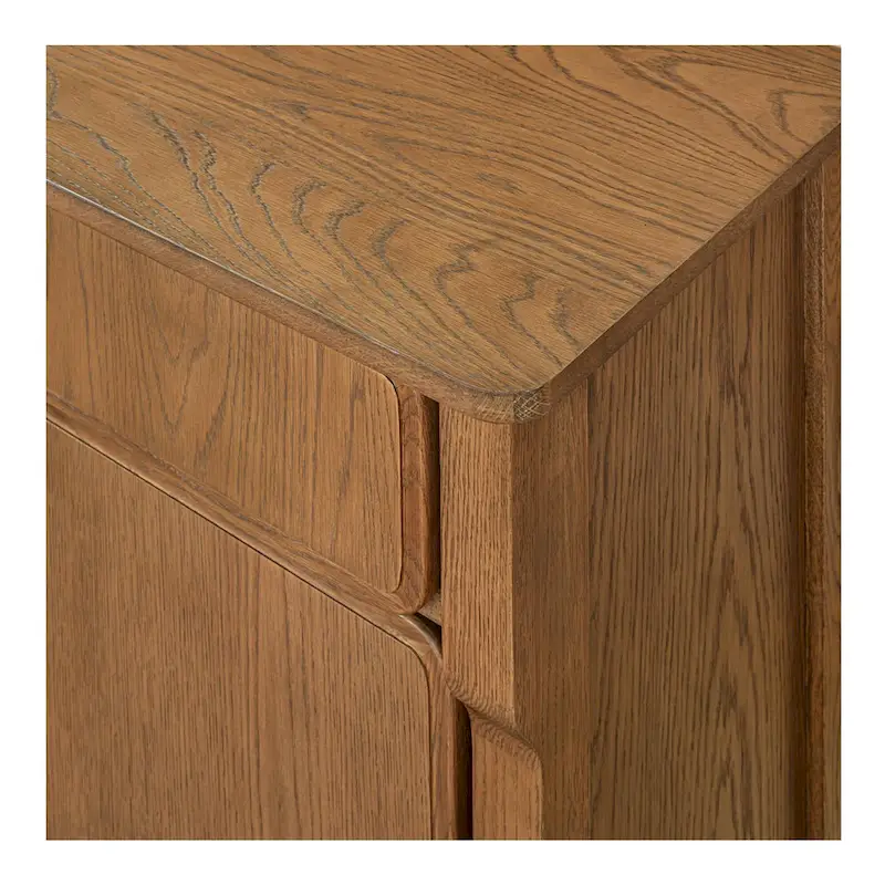 NADAAL STUDIOS Bastian, Sideboard With drawers, Warm Brown - 78.5W x19.76D x32H