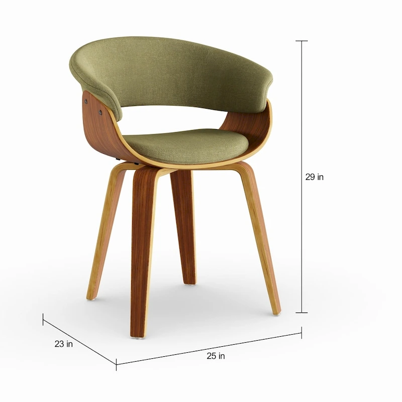 Carson Carrington Samantha Mid-century Modern Chair - N/A