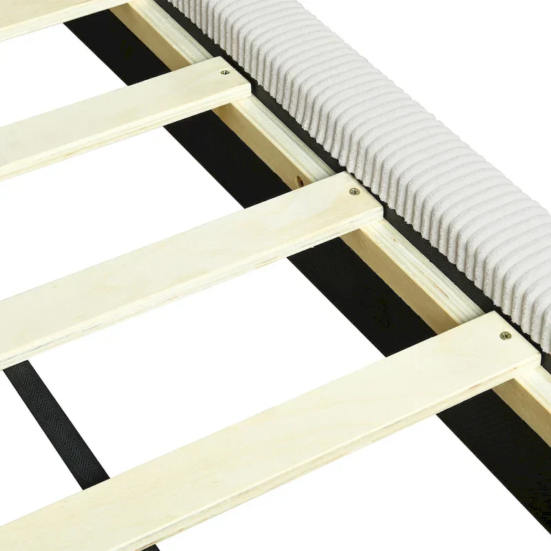 Full L-Shaped Daybed with Solid Frame