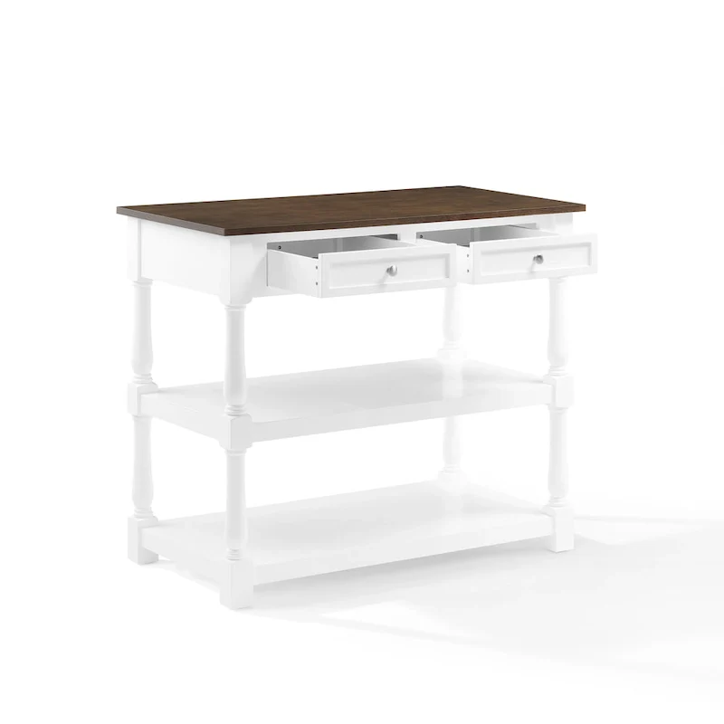 Crosley Caitlyn Wood Top Kitchen Island - 23.63d x 42w x 36.25h