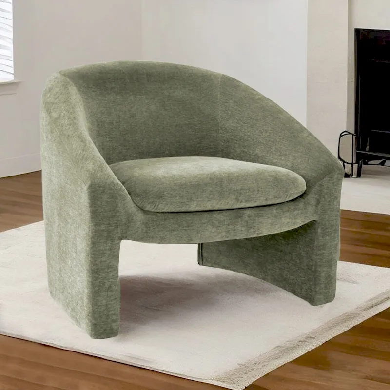 Upholstered Barrel Chair