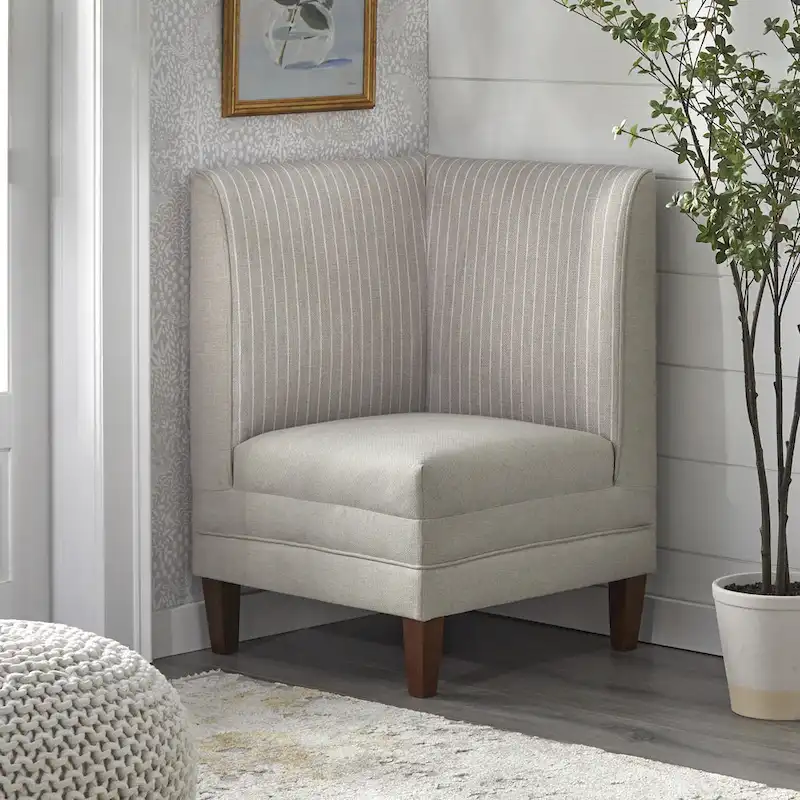 Lifestorey Phillips Upholstered Corner Seat
