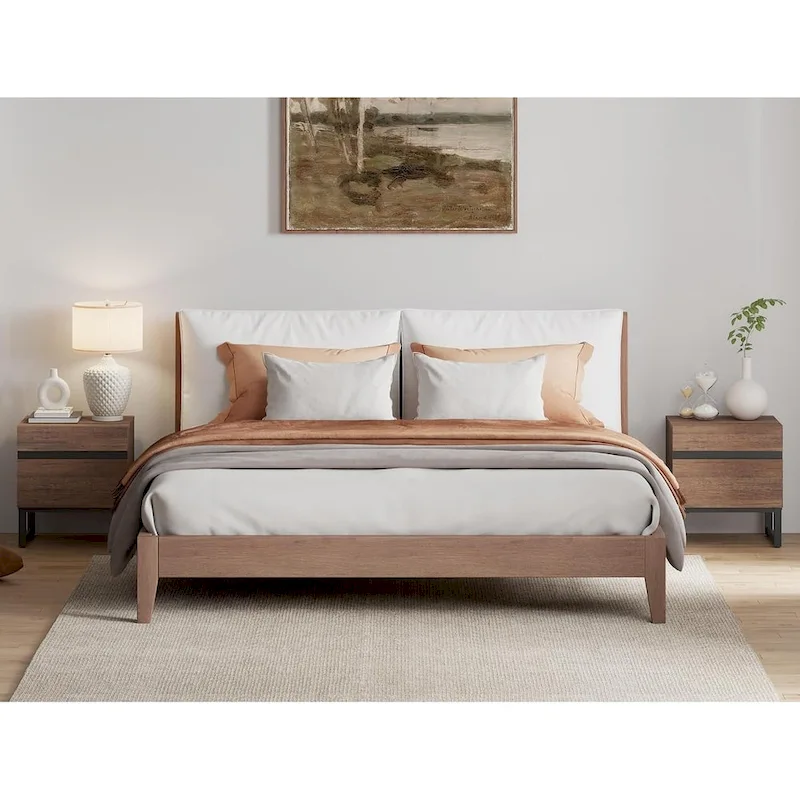 WAMPAT 3 Piece Dresser and Nightstand Sets