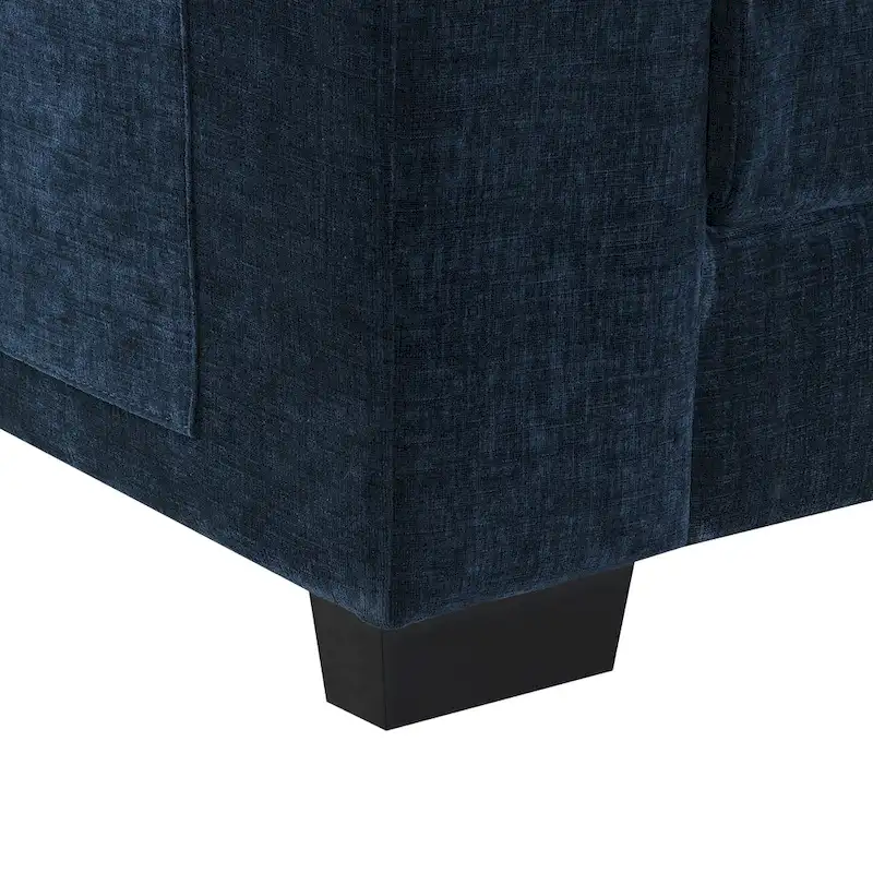 Modern L-shaped Cloud Sofa with Chaise Lounge