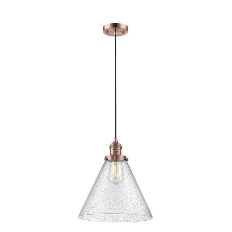 Innovations Lighting X-Large Cone Single Light 12  Wide Pendant