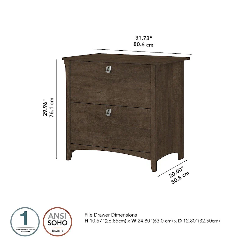 2-Drawer Lateral File Cabinet