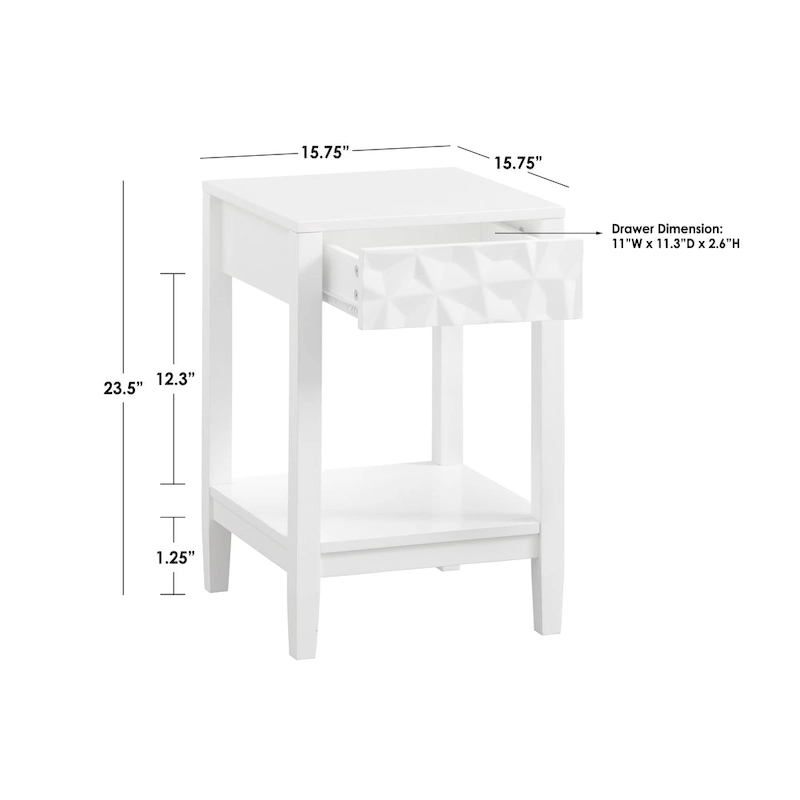 Simple Living Marquise Side Table