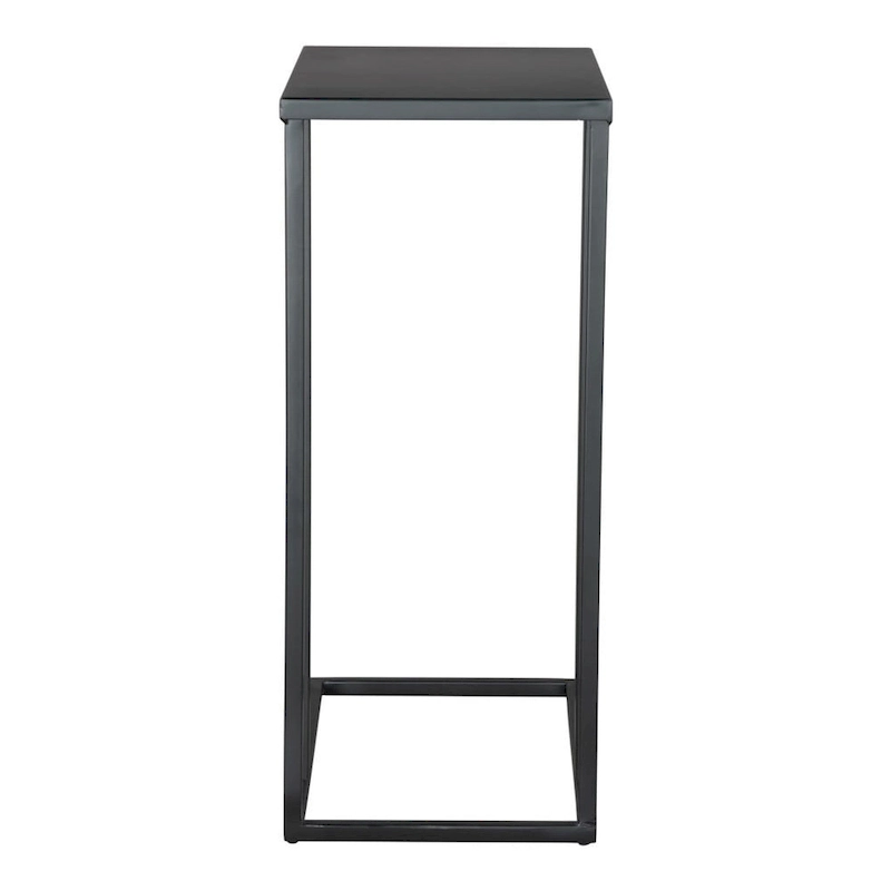 HomeRoots 24 Black Iron Abstract End Table - 17' X '23.6' X '11
