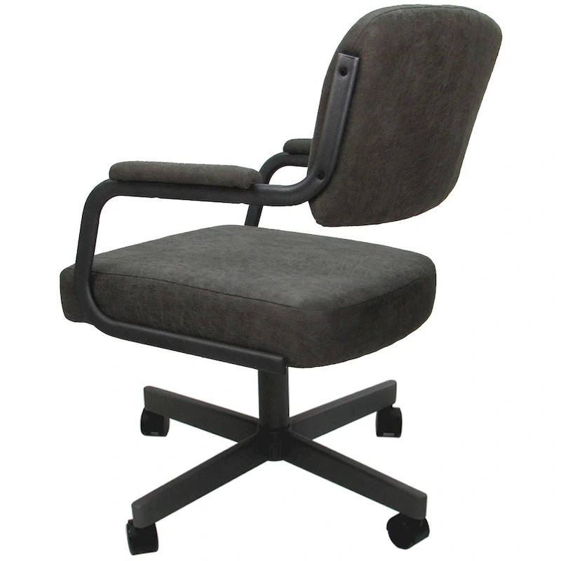 Swivel Kitchen Dining Caster Chair with Wheels - M-110 - N/A