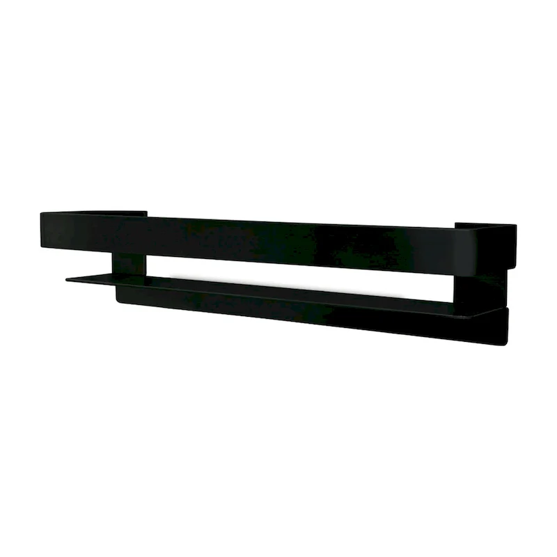 20-in Stainless Steel Grab Bar Shelf with Rail - Champagne Bronze / Polished Chrome / Brushed Stainless / Matte Black