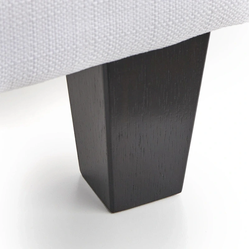 angelo:HOME Ava Mid-Century Upholstered Queen Platfom Bed