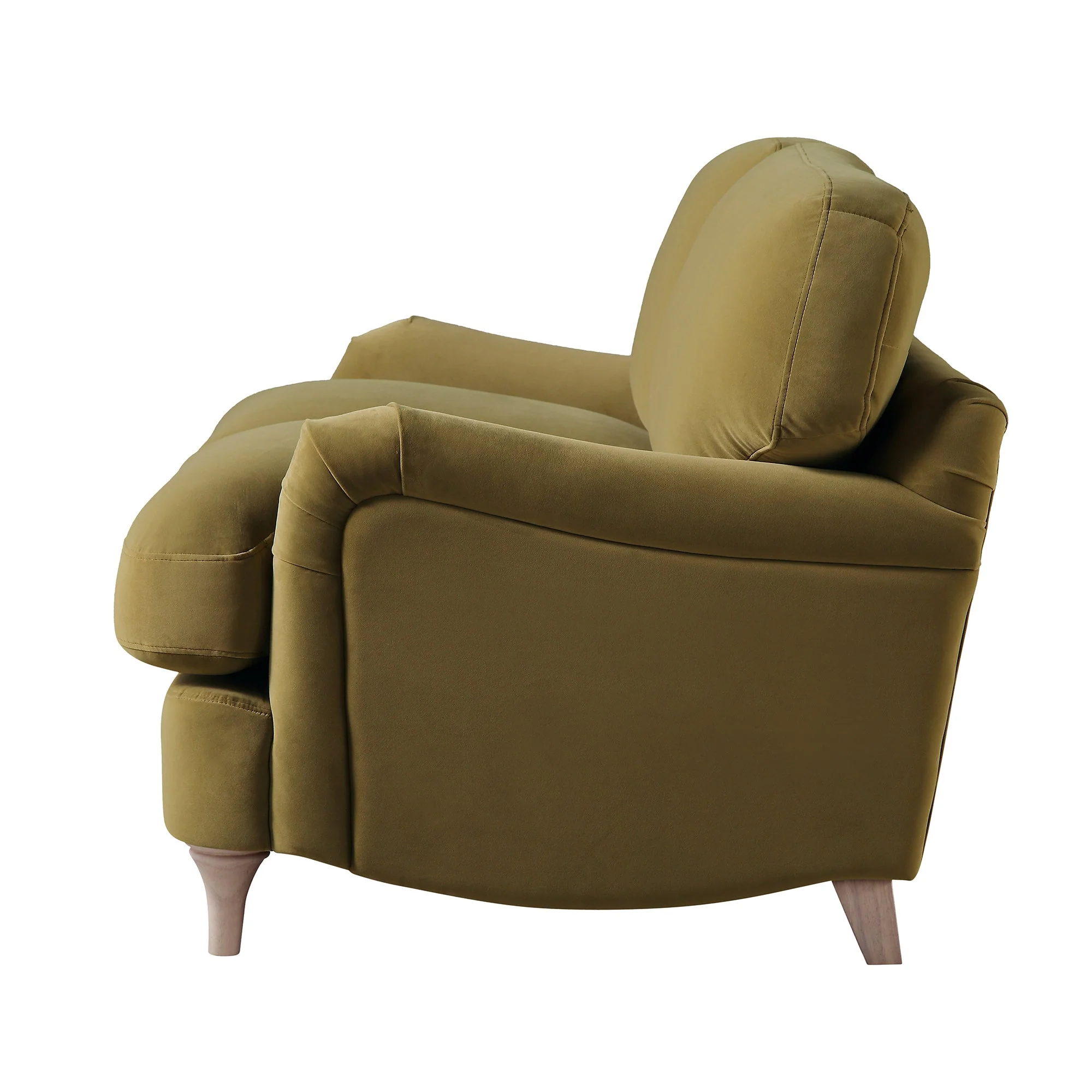 Fudge Velvet Sofa, 2-Seater
