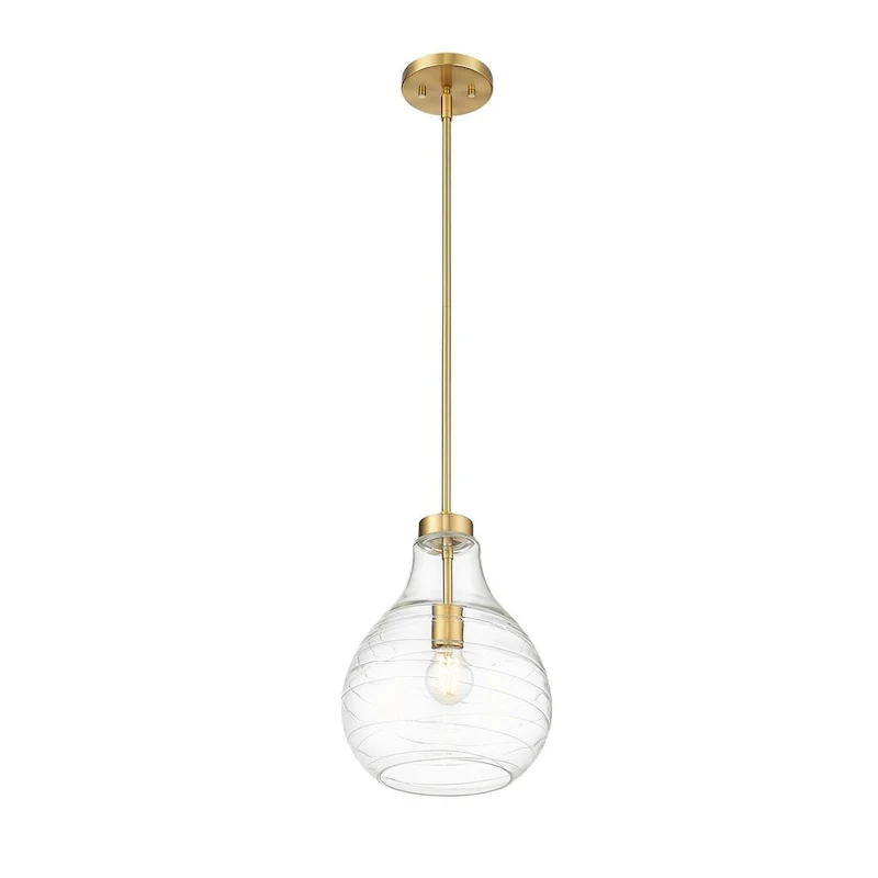 Z-Lite 496P10 Bon Air 10  Wide Pendant