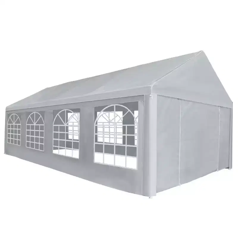 vidaXL Party Tent Outdoor Canopy Tent with Sidewalls Patio Gazebo Shelter