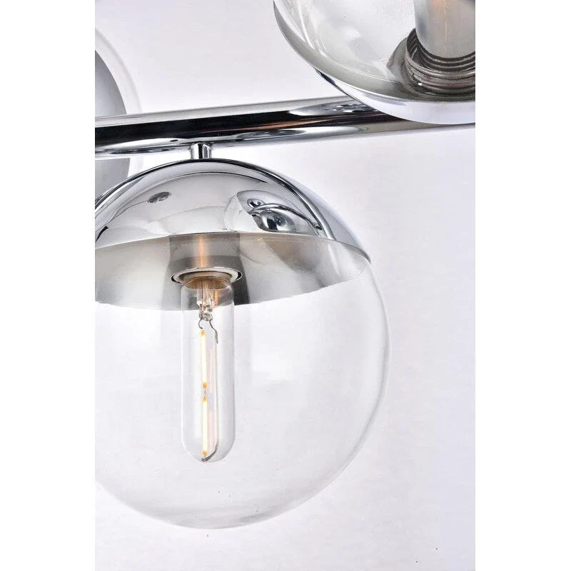 7-Light 43 inch Pendant with Clear Glass