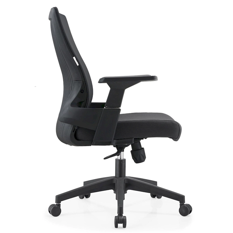 Adjustable Mid-Back Office Chair with 360-Degree Swivel and Tilt Brio Series by LeisureMod