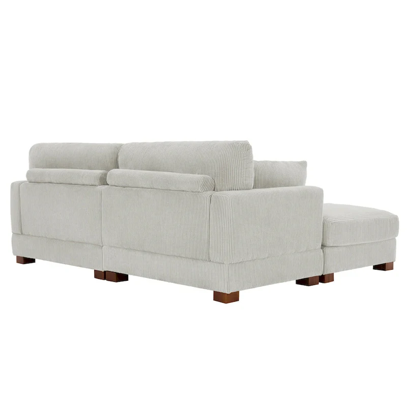 88 Convertible Larger Couch Modular Sectional Sofa Set
