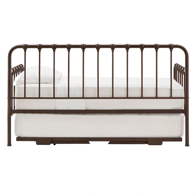 Constance Metal Daybed with Lift-up Trundle by