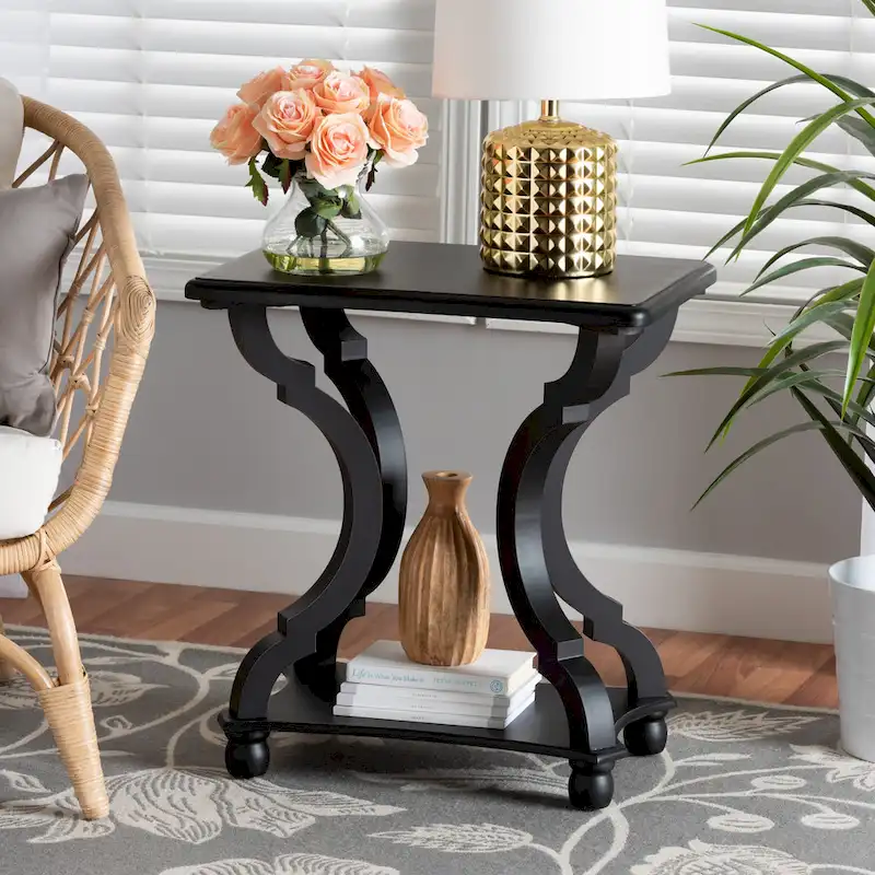 Classic and Traditional Wood End Table